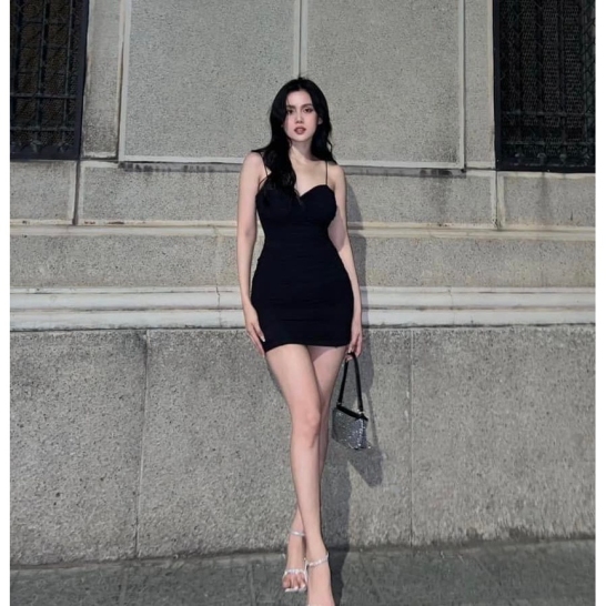 Váy body lưới dây đan thumb