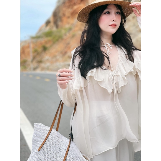 Set áo cổ bèo thumb