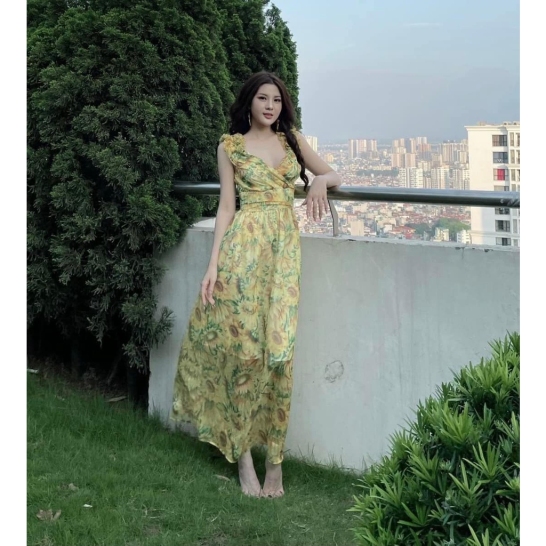 Maxi hoa 3 màu TKCC. thumb