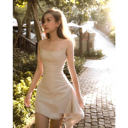 Váy quây Tafta long Ng thumb