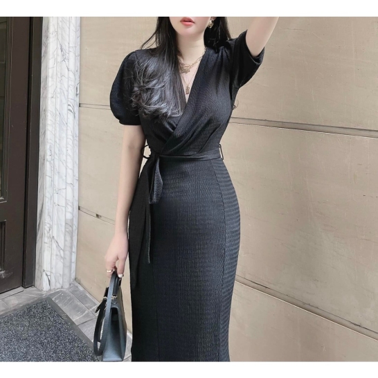 Váy body đuôi cá 2 màu thumb