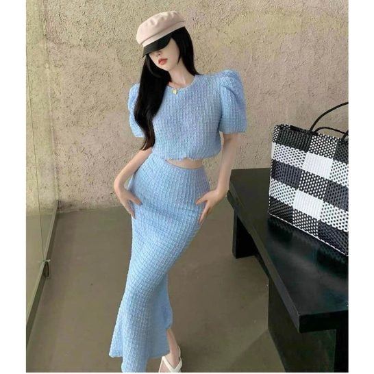 Set áo tay bồng + cv thumb