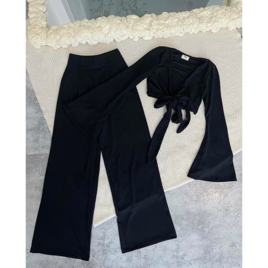 Set cột ngực tay loe 3 màu thumb