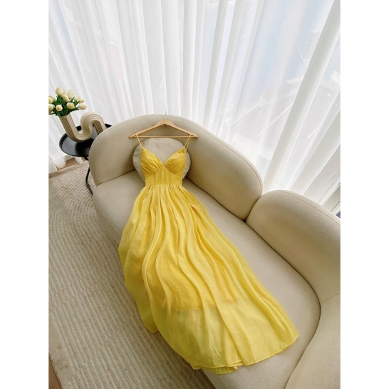 Maxi tơ bo eo TKCC 4 màu thumb