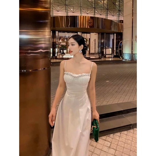 Váy viền ngọc TKCC 2 màu thumb