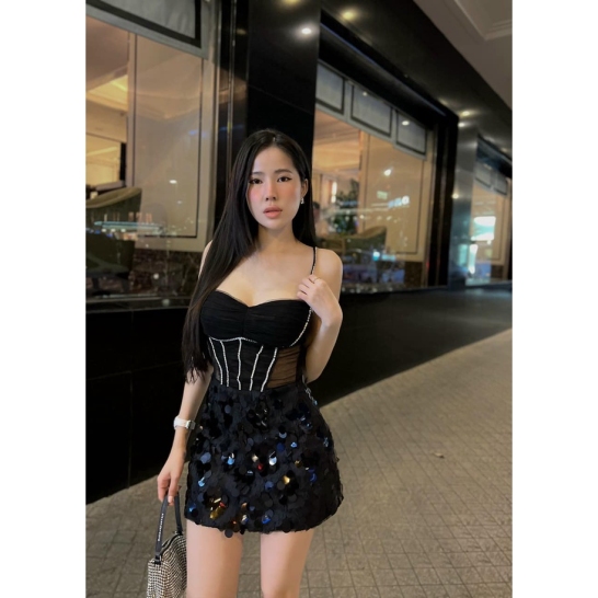 Váy lưới da cá TKCC thumb