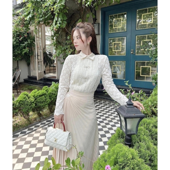 Set sơ mi ren + CV li lệch tkcc thumb