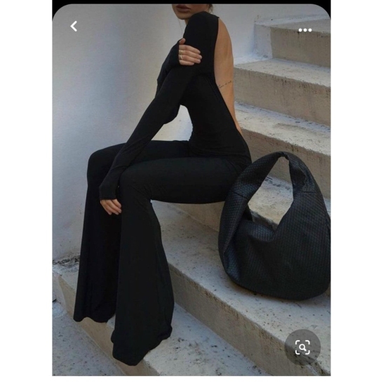 Jumpsuit body hở lưng 2 màu thumb