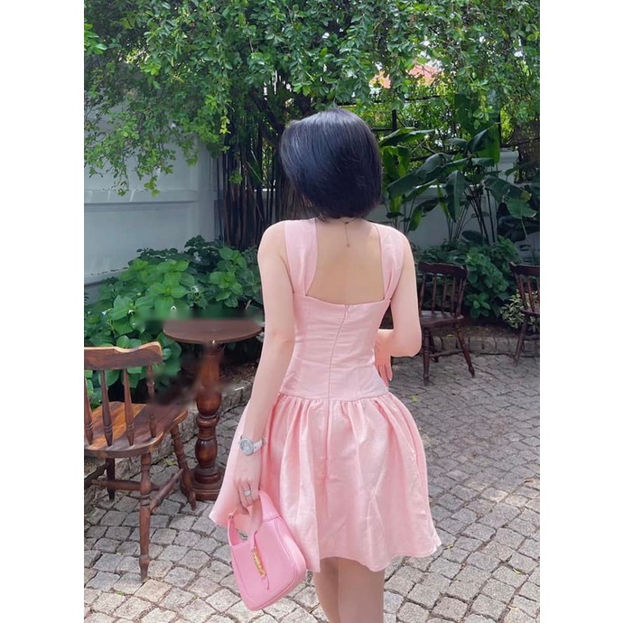 Váy đũi yếm 2 màu