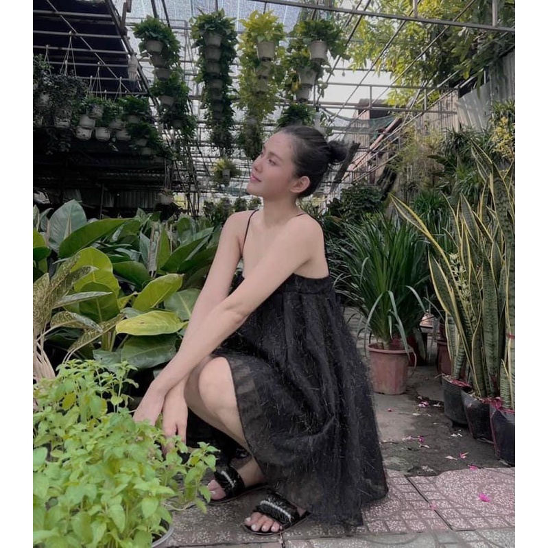 Váy suông 2s tua rua