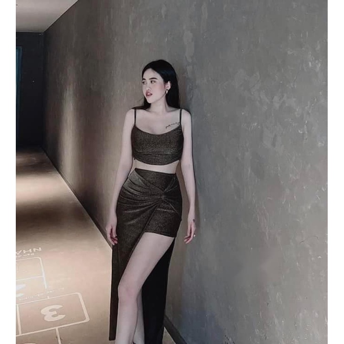 Set 2 dây nhũ váy