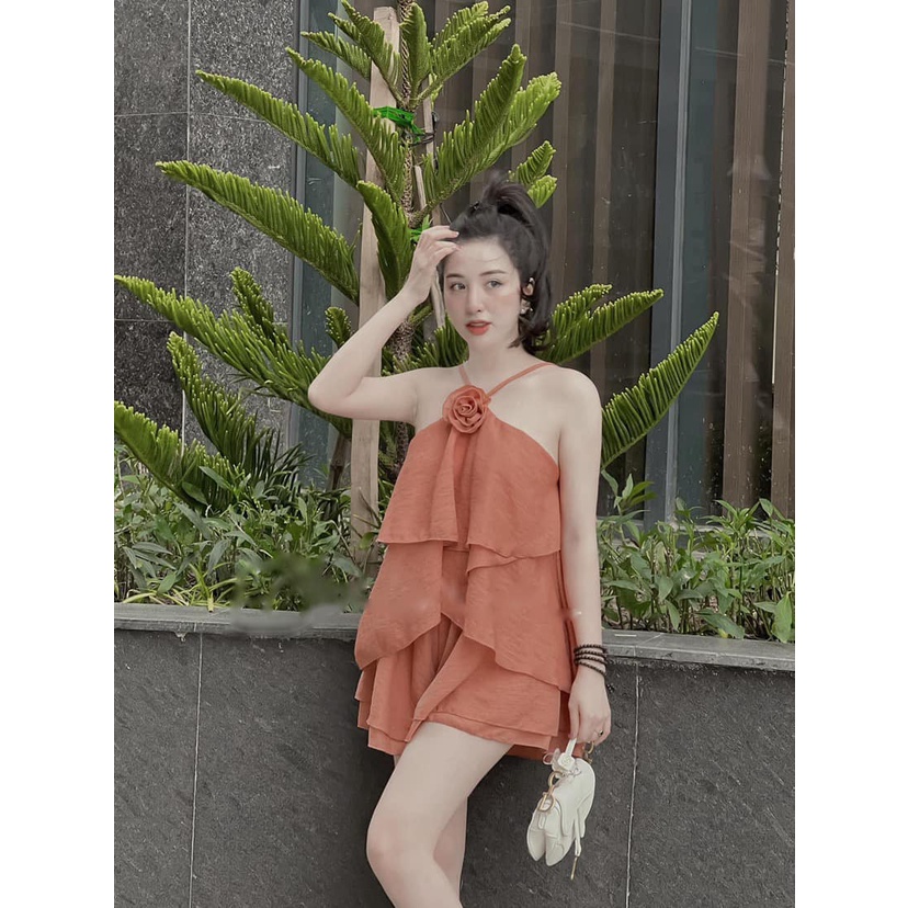 Set tơ yếm 2 màu