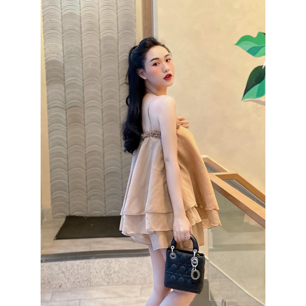 Set tơ yếm 2 màu