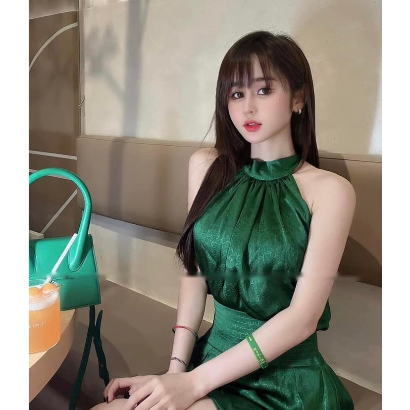 Set yếm lụa 2 màu