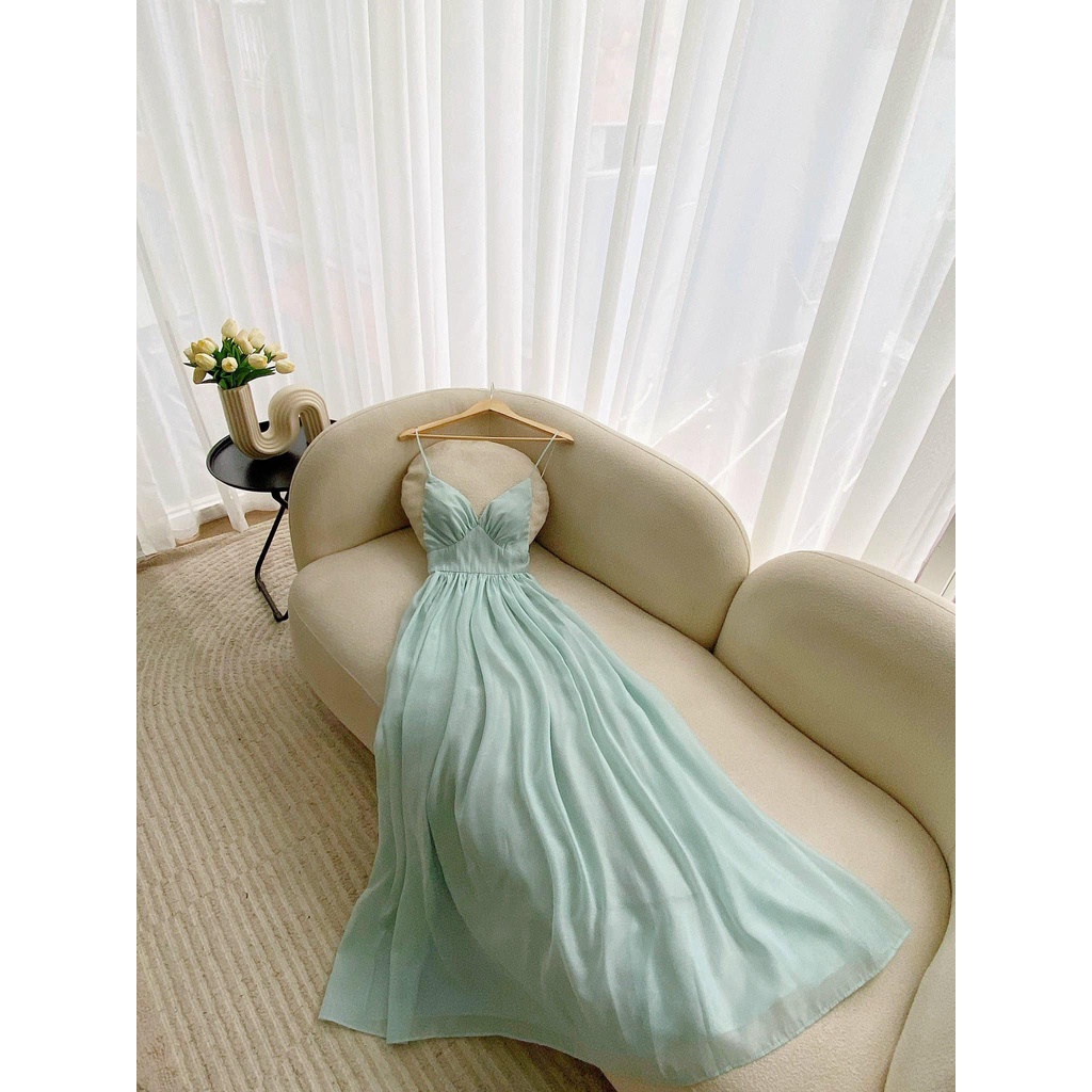 Maxi tơ bo eo TKCC 4 màu