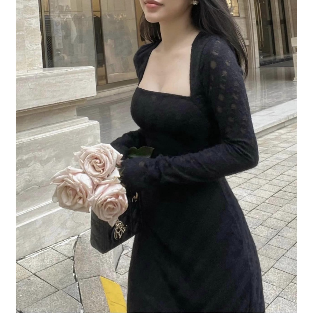 Váy body đuôi cá 3 màu