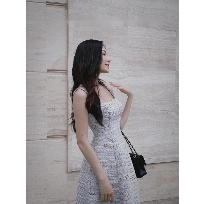 Váy dạ dây đan rít TKCC