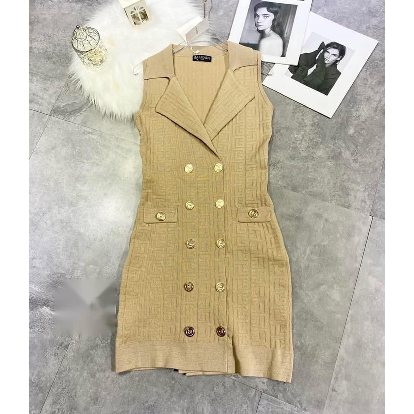 Váy tay cọc 4 màu QCCC