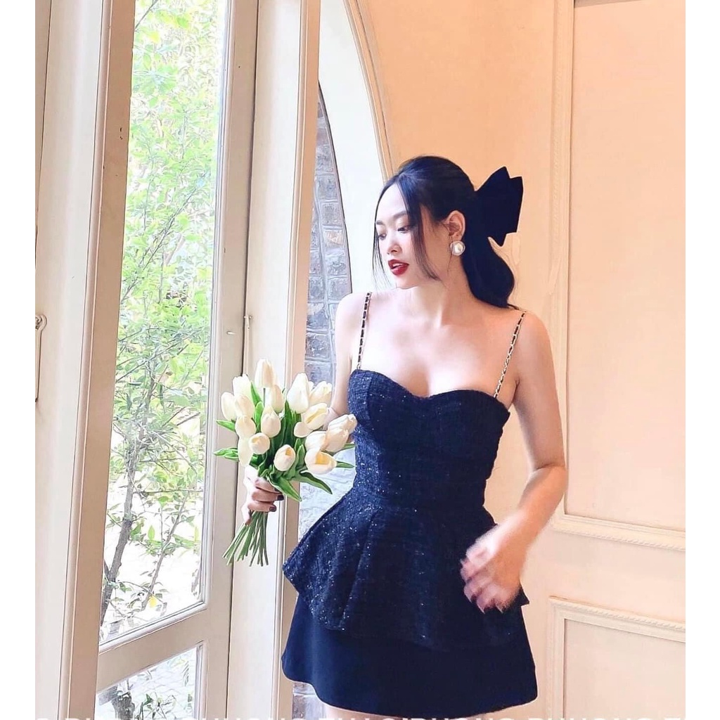 Áo dạ 2s peplum