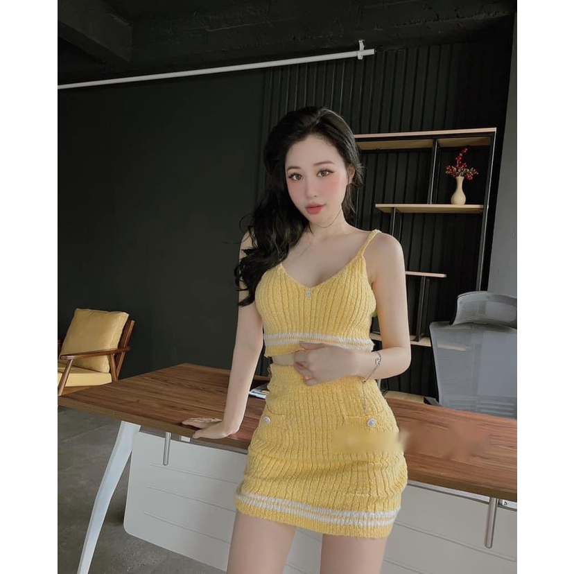 Set len 2 màu hồng, vàng cao cấp