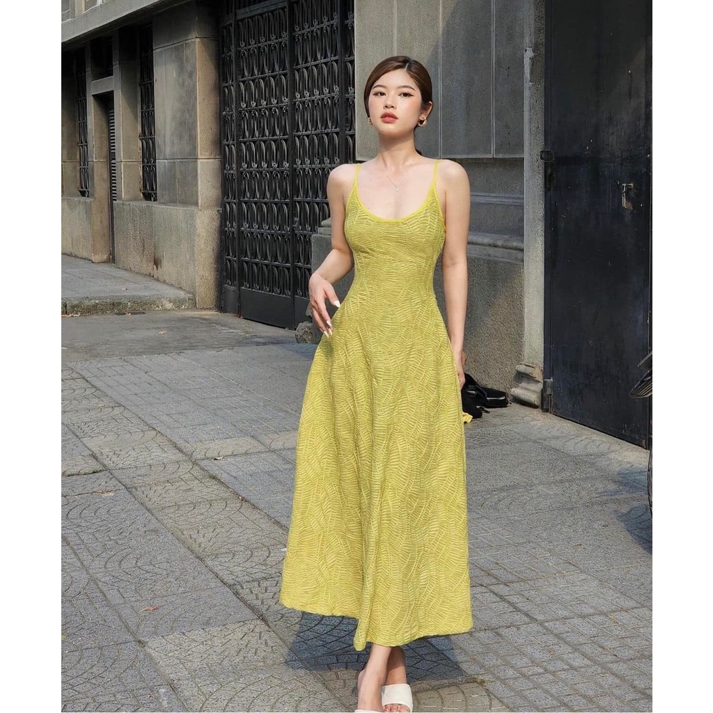 Váy viền gân 3 màu